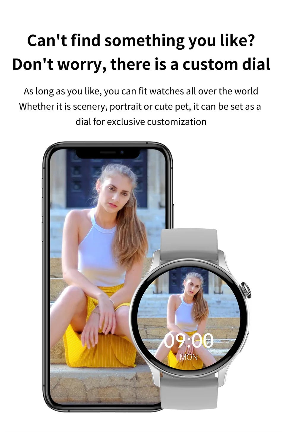True AMOLED Sports Smart Watch - Rios Future Shop