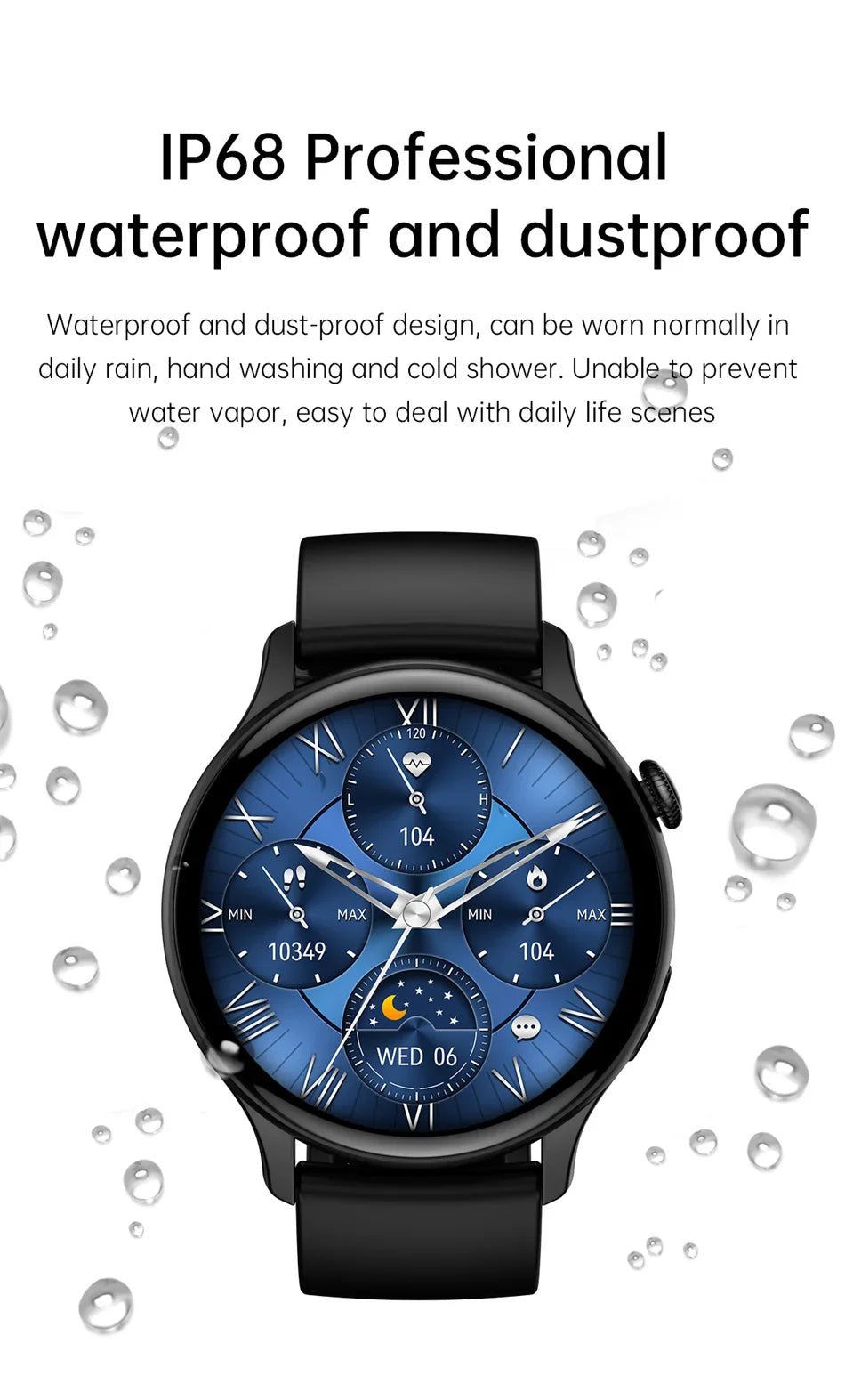 True AMOLED Sports Smart Watch - Rios Future Shop