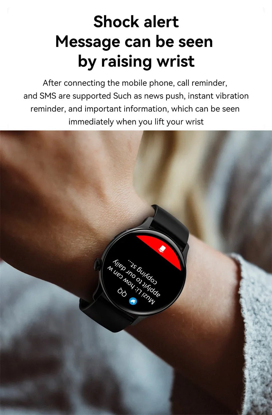 True AMOLED Sports Smart Watch - Rios Future Shop