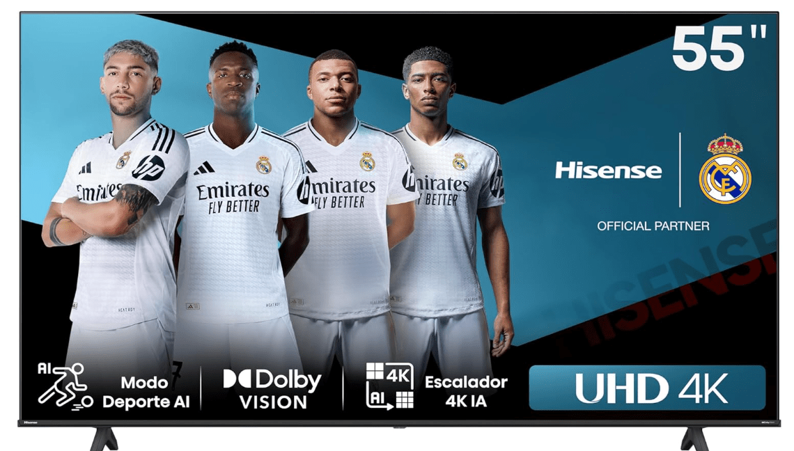 TV Hisense 55A6N - UHD 4K - Rios Future Shop