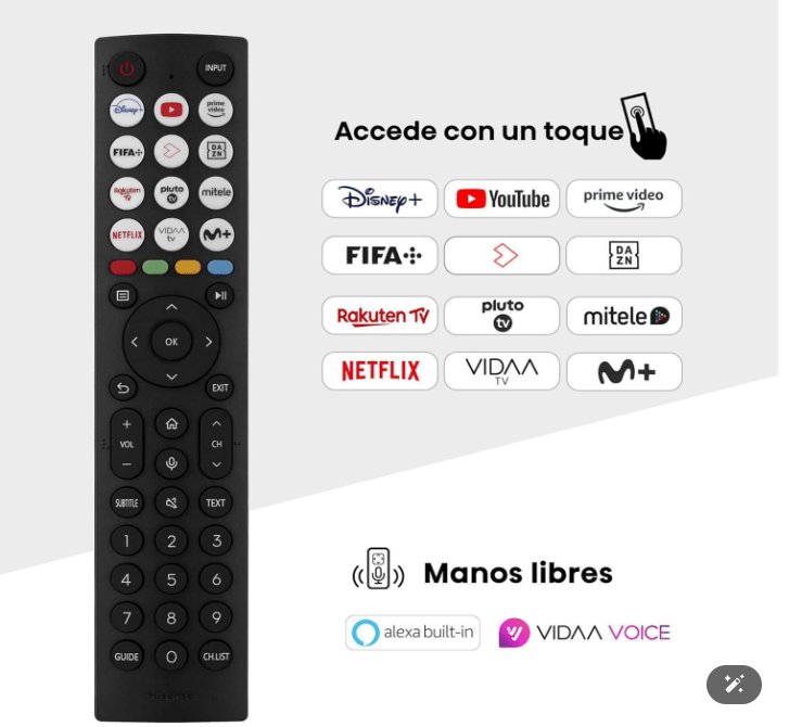 TV Hisense 55A6N - UHD 4K - Rios Future Shop