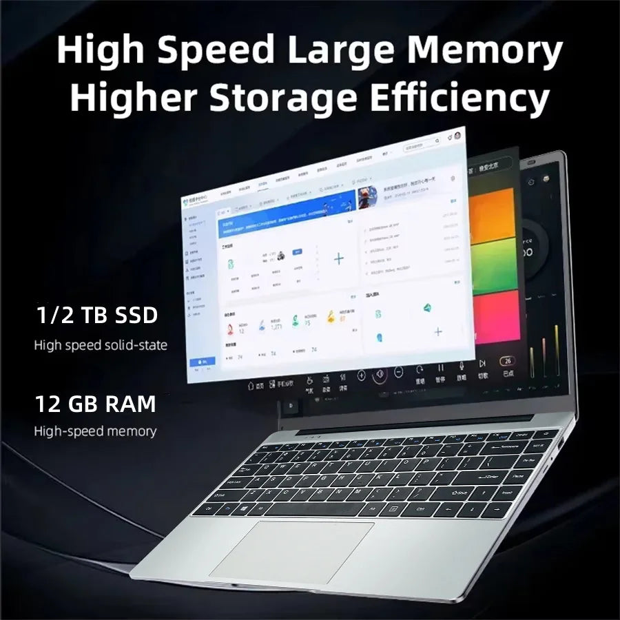 Ultra Slim i7 Laptop Computer PC 14.1" intel Core i7 DSers