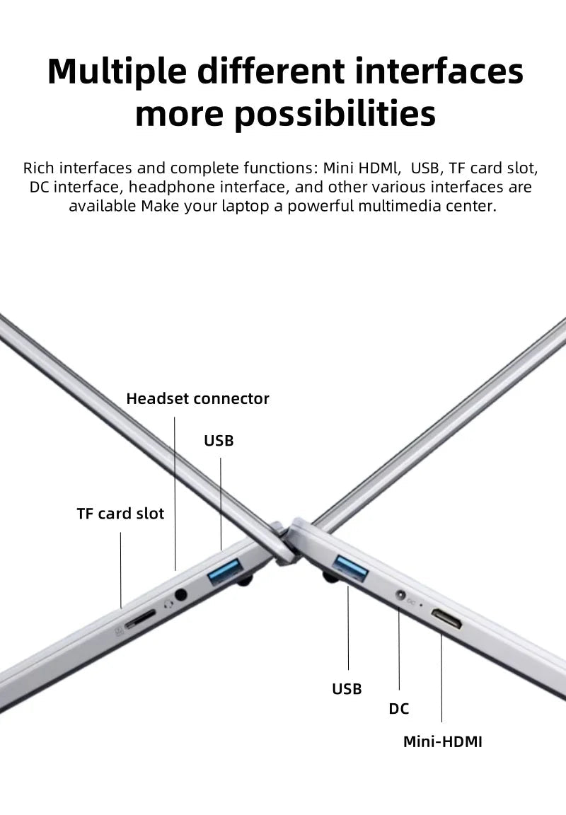 Ultra Slim i7 Laptop Computer PC 14.1" intel Core i7 DSers