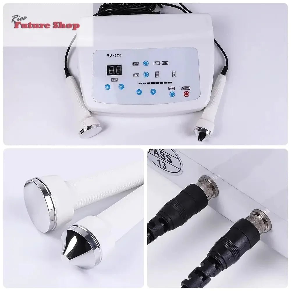 Ultrasonic Women Skin Care Whitening Freckle Removal High Frequency Lifting Skin Anti Aging Beauty Facial Machine - Rios Future Shop