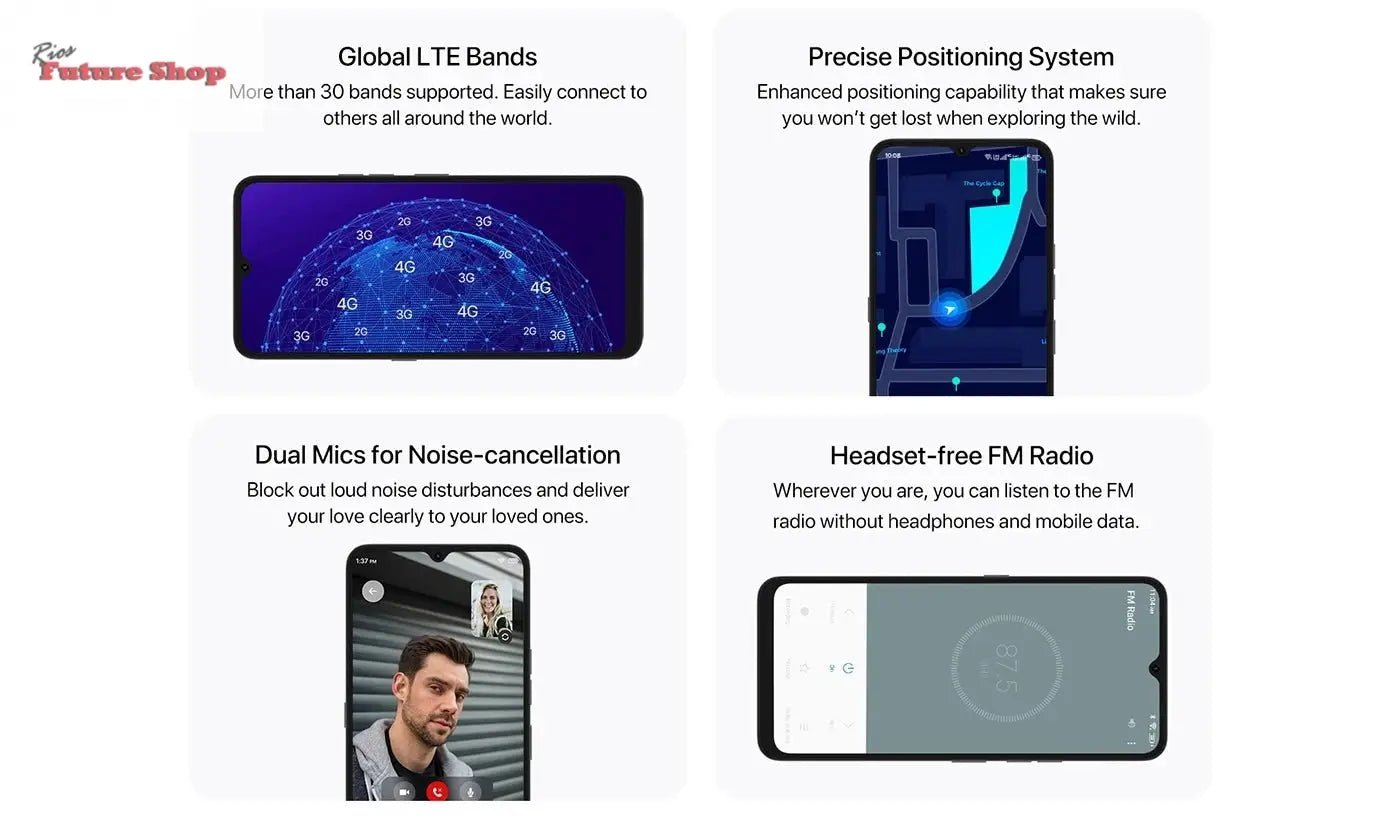 UMIDIGI A13 Pro Android Smartphone NFC 48MP AI Triple Camera 6GB 128GB 6.7" Full Display 5150mAh Global Version Cellphone - Rios Future Shop