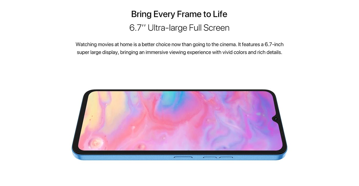 UMIDIGI A13 Pro Android Smartphone NFC 48MP AI Triple Camera 6GB 128GB 6.7" Full Display 5150mAh Global Version Cellphone - Rios Future Shop
