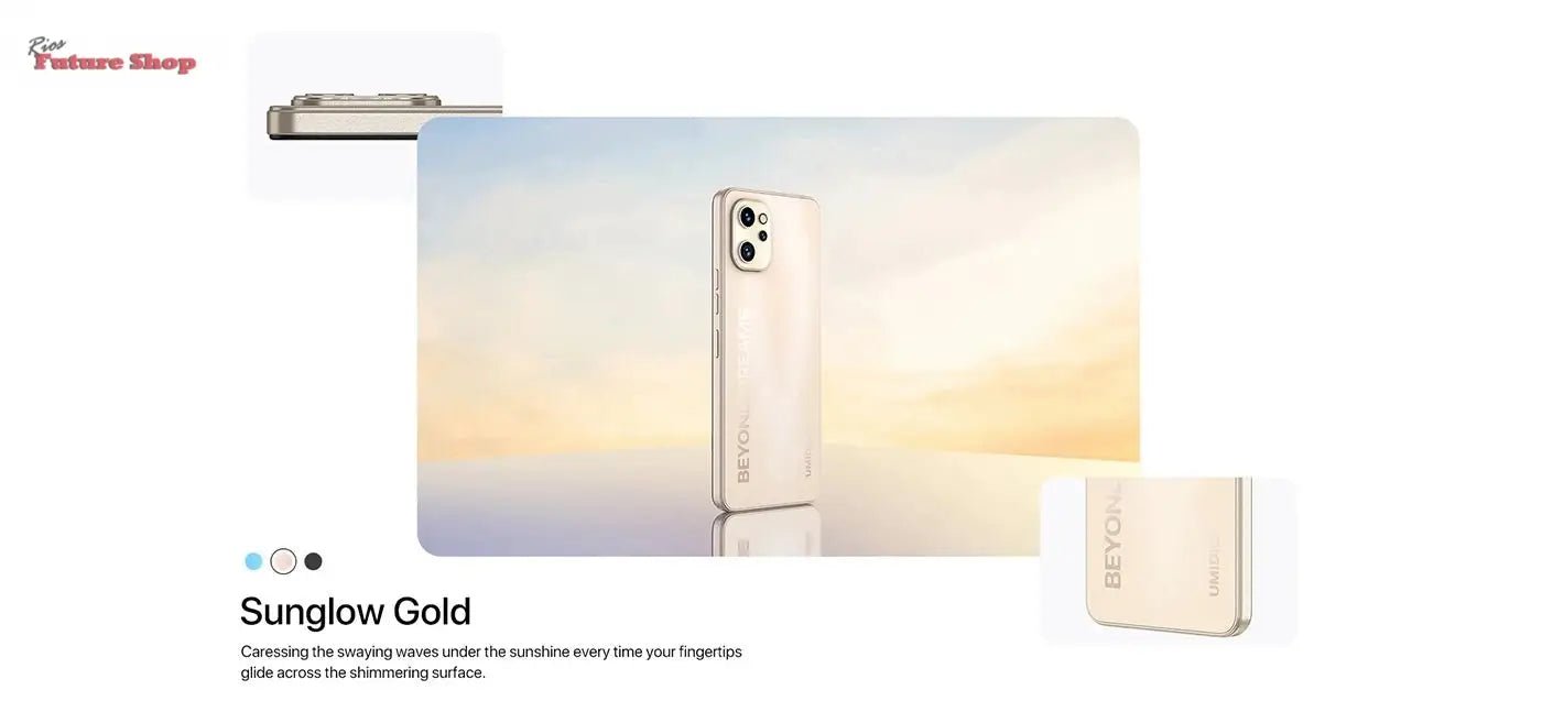 UMIDIGI A13 Pro Android Smartphone NFC 48MP AI Triple Camera 6GB 128GB 6.7" Full Display 5150mAh Global Version Cellphone - Rios Future Shop