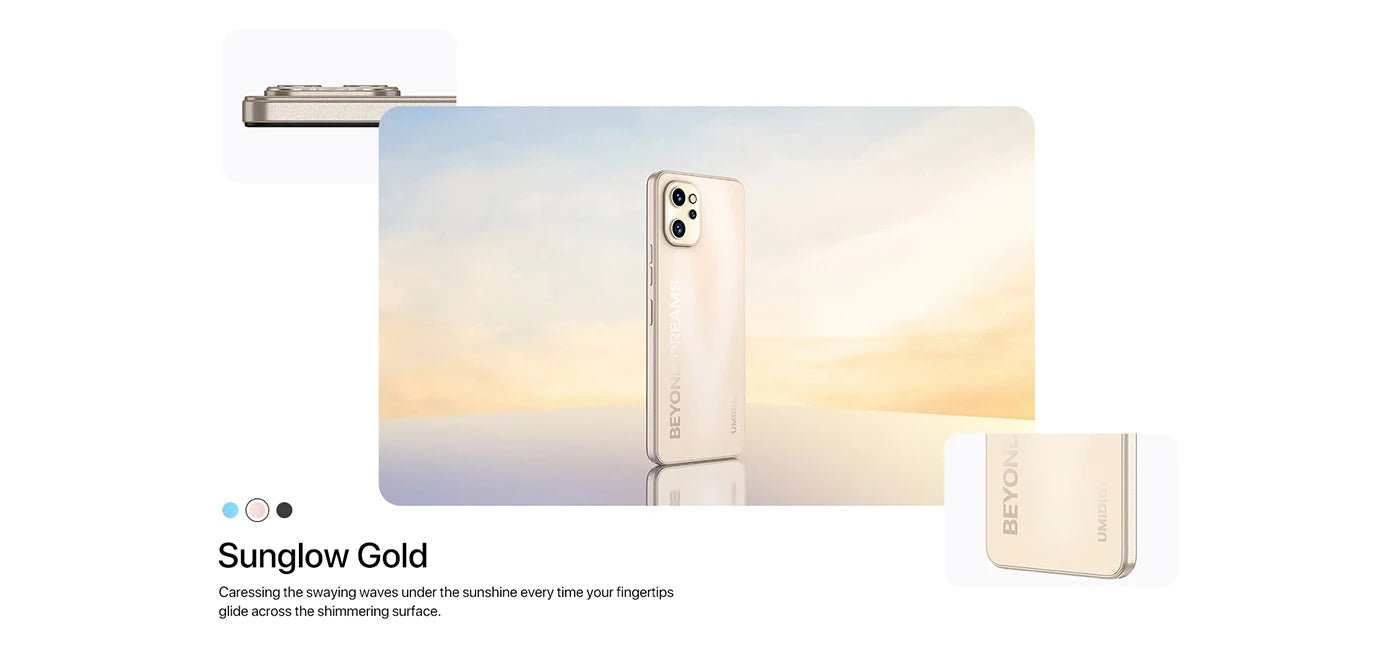 UMIDIGI A13 Pro Android Smartphone NFC 48MP AI Triple Camera 6GB 128GB 6.7" Full Display 5150mAh Global Version Cellphone - Rios Future Shop