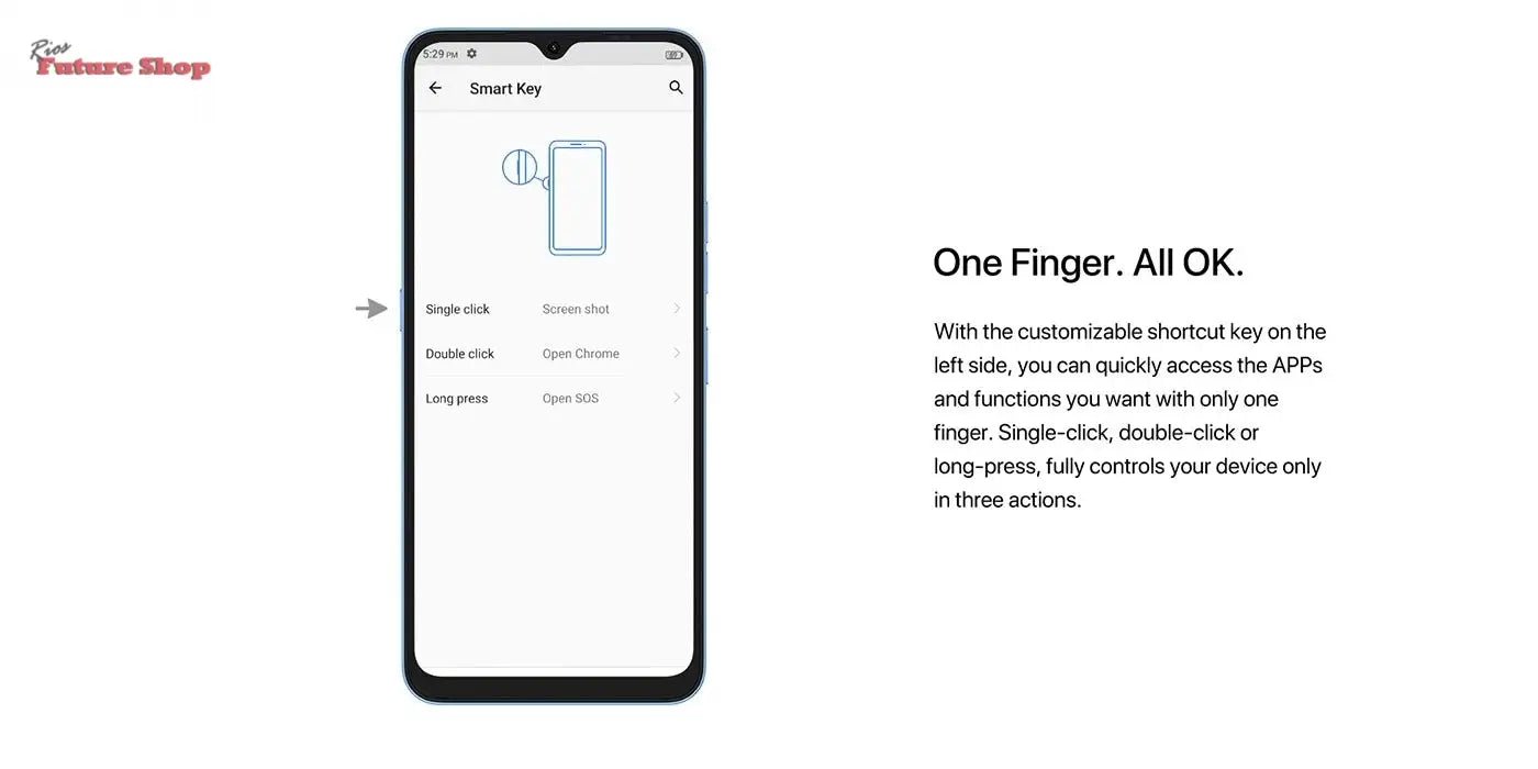 UMIDIGI A13 Pro Android Smartphone NFC 48MP AI Triple Camera 6GB 128GB 6.7" Full Display 5150mAh Global Version Cellphone - Rios Future Shop