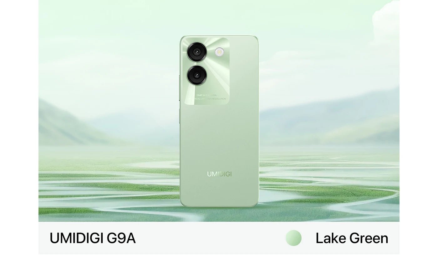 UMIDIGI G9A Android 14 Smartphone Octa - core 13MP Camera 64GB 6.75” Water Drop HD+ 5000mAh Battery Dual SIM Card Cellphone - Rios Future Shop