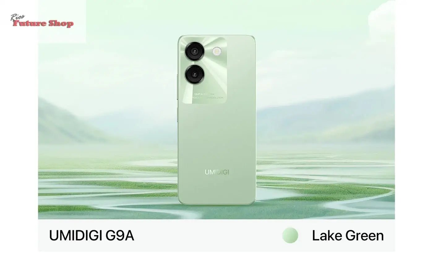 UMIDIGI G9A Android 14 Smartphone Octa - core 13MP Camera 64GB 6.75” Water Drop HD+ 5000mAh Battery Dual SIM Card Cellphone - Rios Future Shop