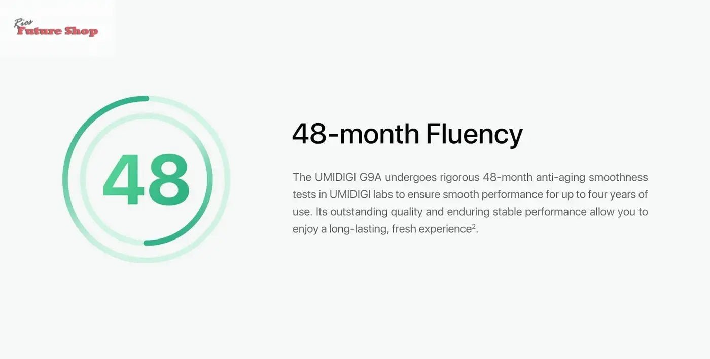 UMIDIGI G9A Android 14 Smartphone Octa - core 13MP Camera 64GB 6.75” Water Drop HD+ 5000mAh Battery Dual SIM Card Cellphone - Rios Future Shop