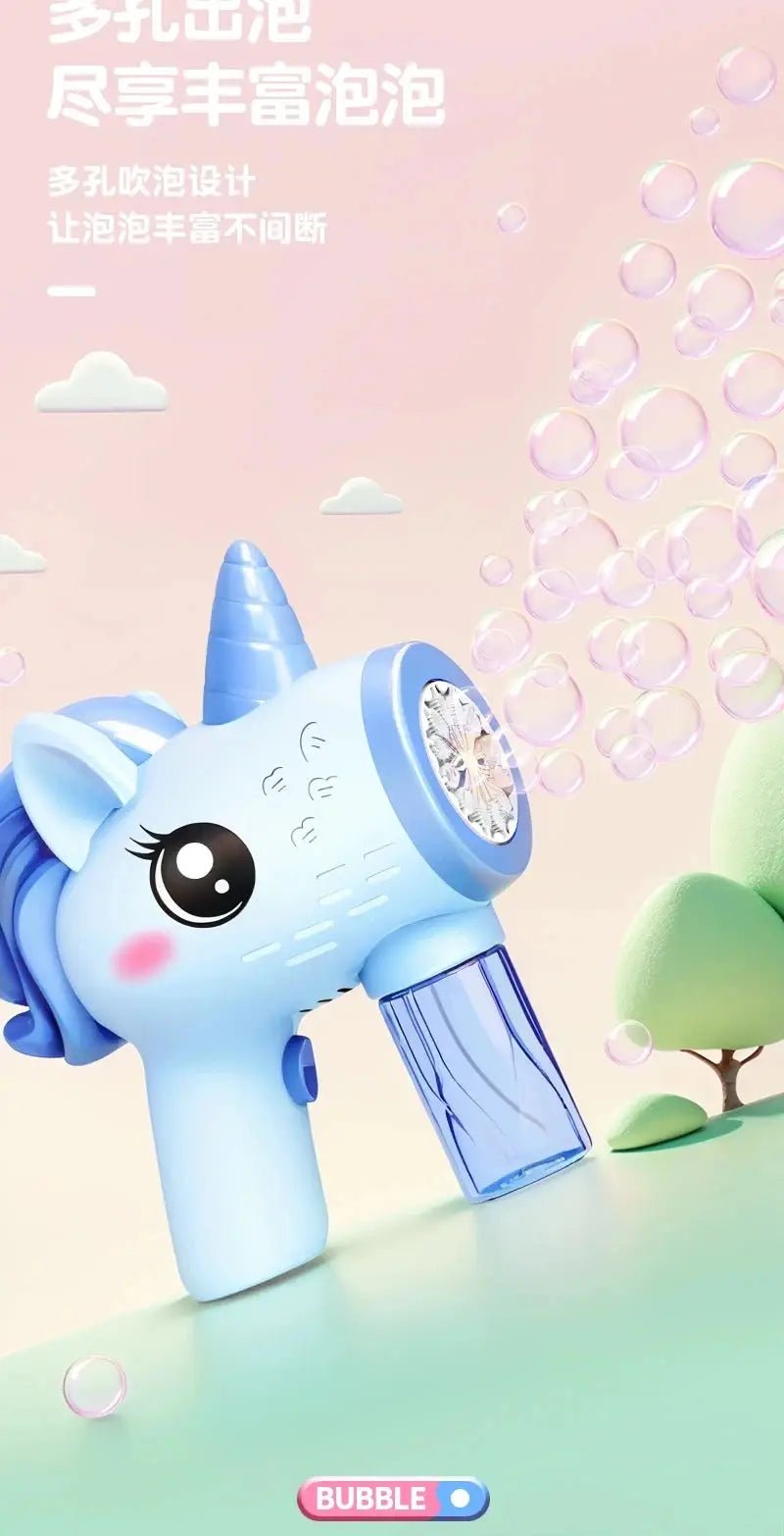 Unicorn electric bubble gun - Rios Future Shop