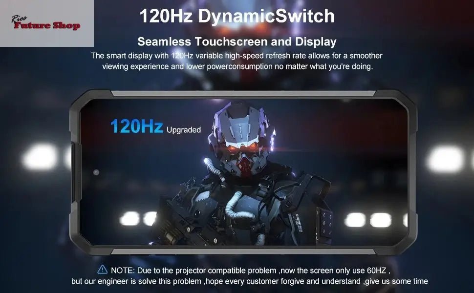 Unihertz 8849 tank 2 waterproof projector smartphone 24GB 512GB Rugged Cellphone 64MP Super night vision 15500mAh phone - Rios Future Shop