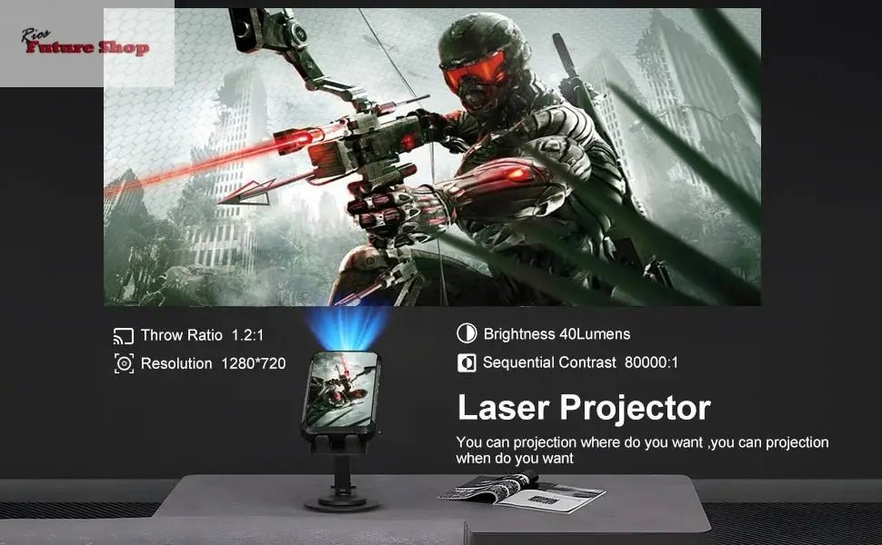 Unihertz 8849 tank 2 waterproof projector smartphone 24GB 512GB Rugged Cellphone 64MP Super night vision 15500mAh phone - Rios Future Shop