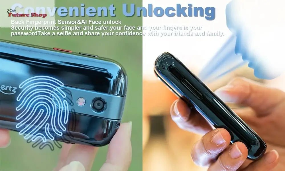 Unihertz Jelly 2 4 inch Mini Smartphone Android 11 Helio P60 Octa Core Unlocked 6GB 128GB NFC Cellphone 16MP Infrared Phone - Rios Future Shop