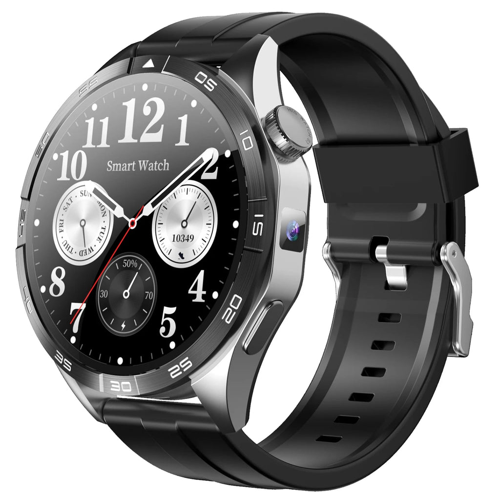 VALDUS 1.43" AMOLED - Rios Future Shopsmartwatches3:-3VG52 PRO;191288010:-3Black Silver Silica Gel Strap