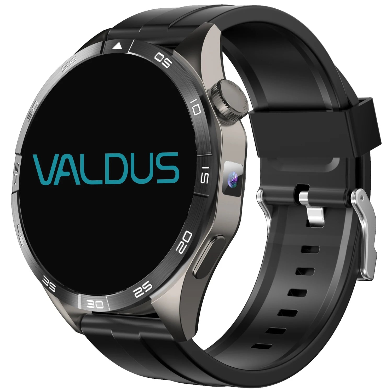 VALDUS 1.43" AMOLED - Rios Future Shopsmartwatches3:-3VG52 PRO;191288010:-3Black Silver Silica Gel Strap