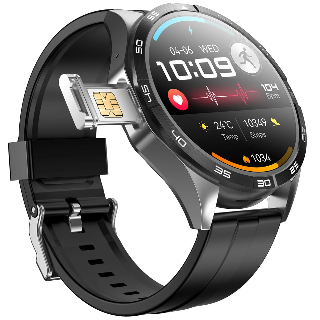 VALDUS 1.43" AMOLED - Rios Future Shopsmartwatches3:-3VG52 PRO;191288010:-3Black Silver Silica Gel Strap