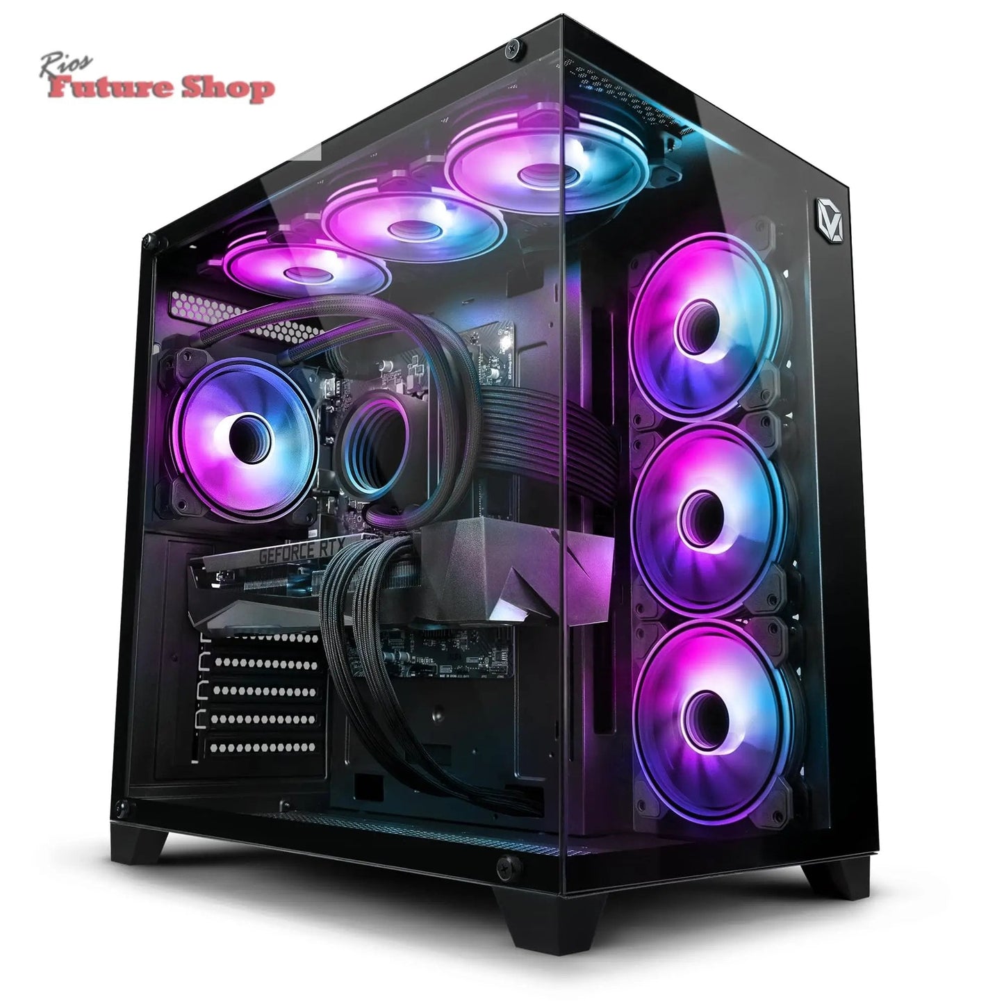 Vibox VIII-23 PC Gaming • Intel Core i9 12900KF 5,2 GHz • Nvidia RTX 5070 Ti 16 GB • 32 GB RAM • 2 TB NVMe SSD • Windows 11 • WiFi