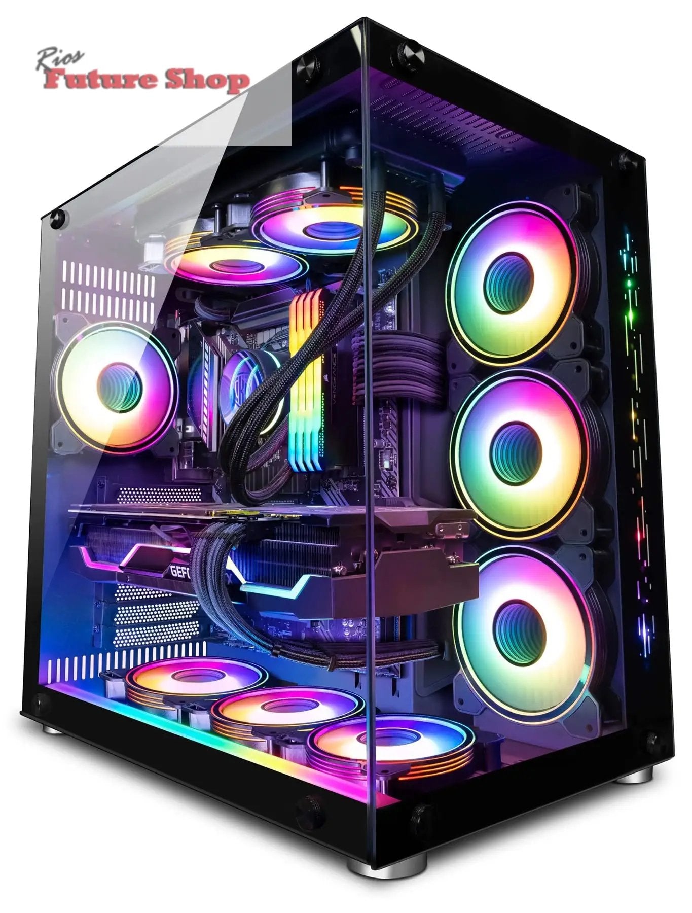 Vibox VIII-23 PC Gaming • Intel Core i9 12900KF 5,2 GHz • Nvidia RTX 5070 Ti 16 GB • 32 GB RAM • 2 TB NVMe SSD • Windows 11 • WiFi