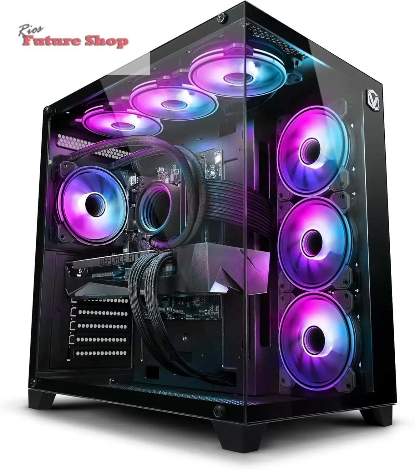 Vibox VIII-23 PC Gaming • Intel Core i9 12900KF 5,2 GHz • Nvidia RTX 5070 Ti 16 GB • 32 GB RAM • 2 TB NVMe SSD • Windows 11 • WiFi