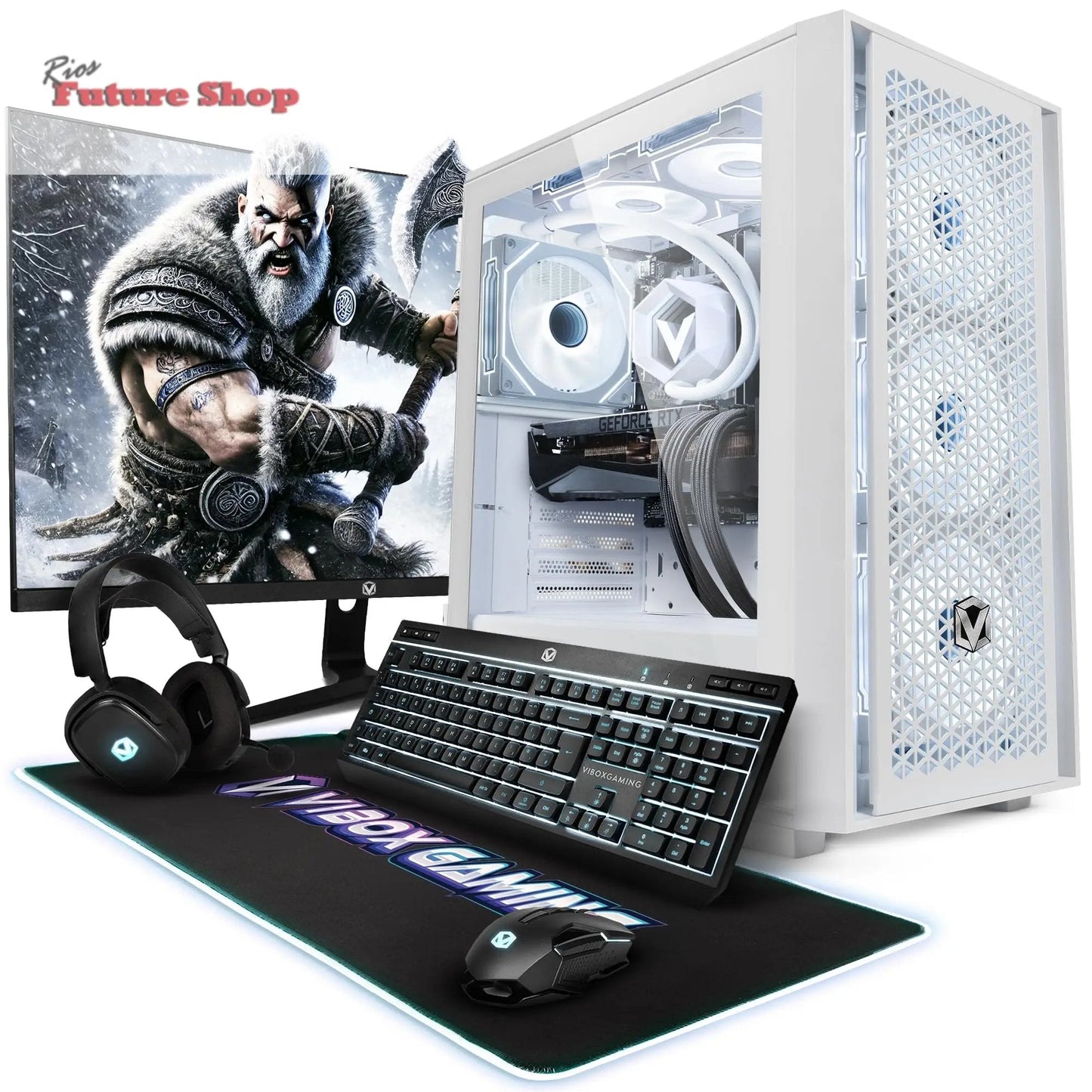 Vibox VIII-23 PC Gaming • Intel Core i9 12900KF 5,2 GHz • Nvidia RTX 5070 Ti 16 GB • 32 GB RAM • 2 TB NVMe SSD • Windows 11 • WiFi