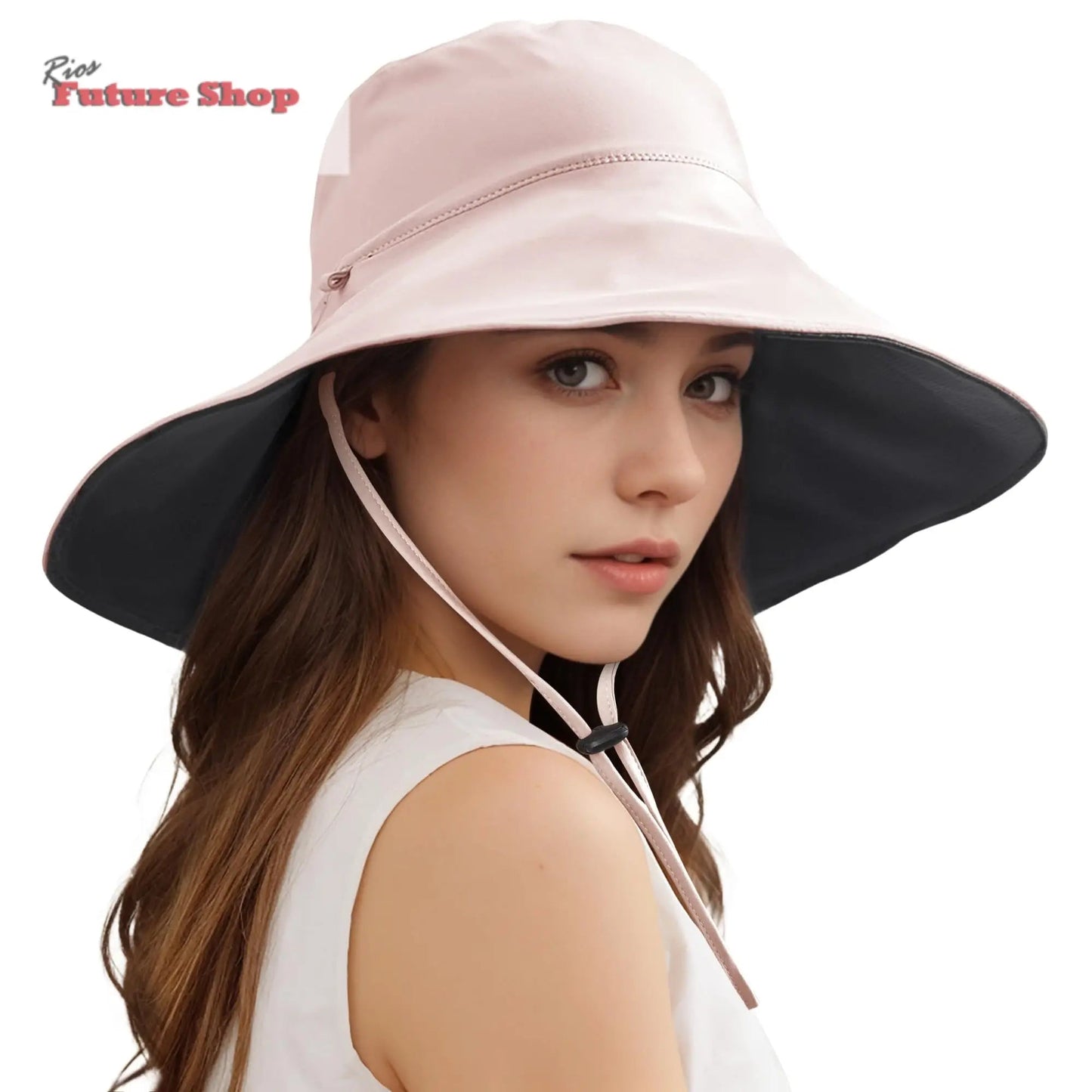 Wide Brim Sun Hats For Women Men, Double Sided Wearing Fishing Hats Cooling Bucket Hat For Beach Hiking Outdoor (USA) - Rios Future Shop