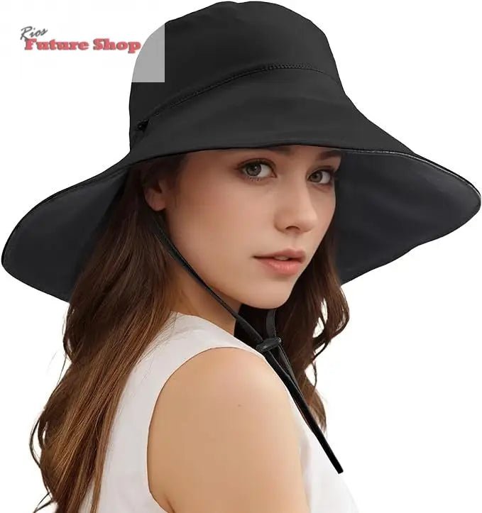 Wide Brim Sun Hats For Women Men, Double Sided Wearing Fishing Hats Cooling Bucket Hat For Beach Hiking Outdoor (USA) - Rios Future Shop