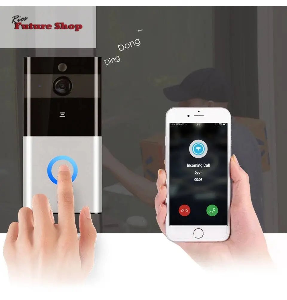 WIFI Visual Doorbell Wireless - Rios Future Shop