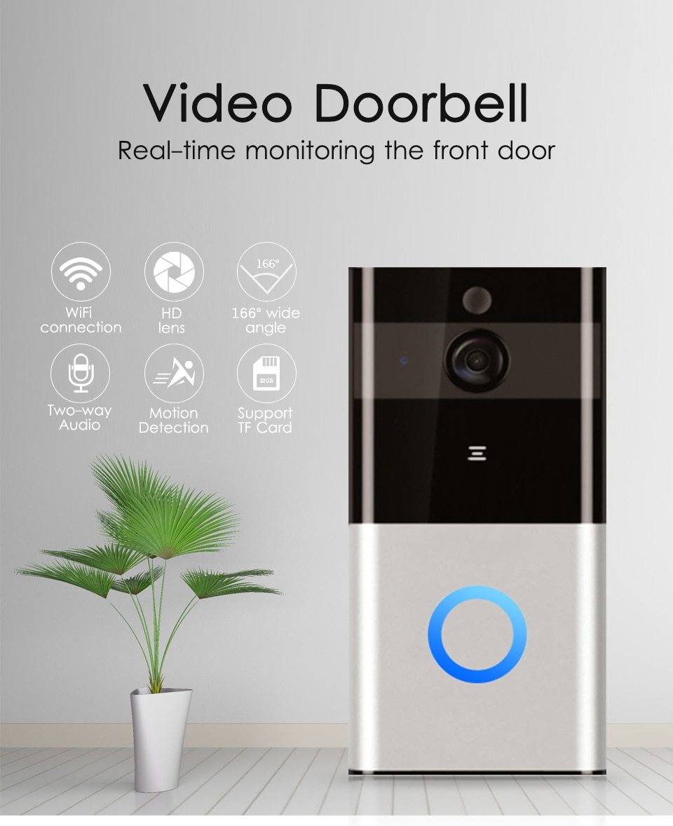 WIFI Visual Doorbell Wireless - Rios Future Shop