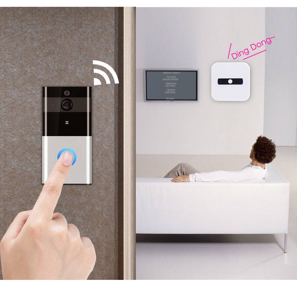 WIFI Visual Doorbell Wireless - Rios Future Shop
