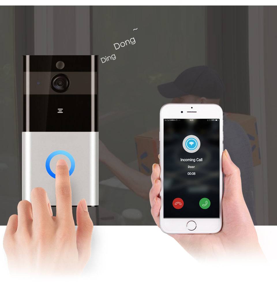 WIFI Visual Doorbell Wireless - Rios Future Shop