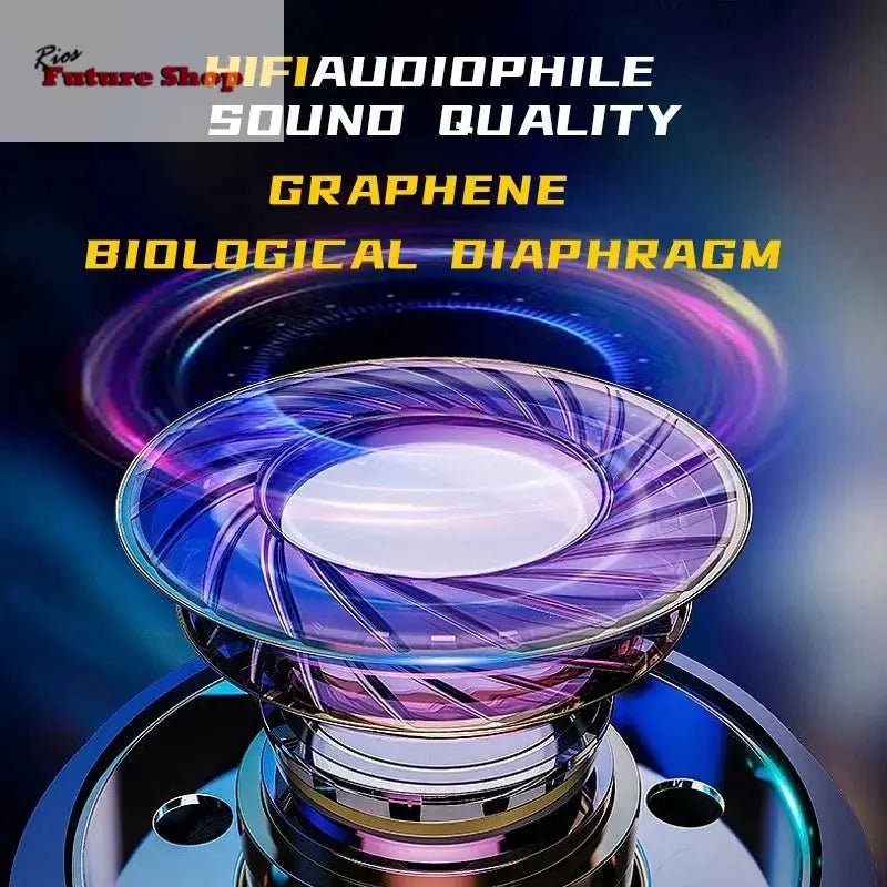 HiFi audiophile sound quality with graphene biological diaphragm.