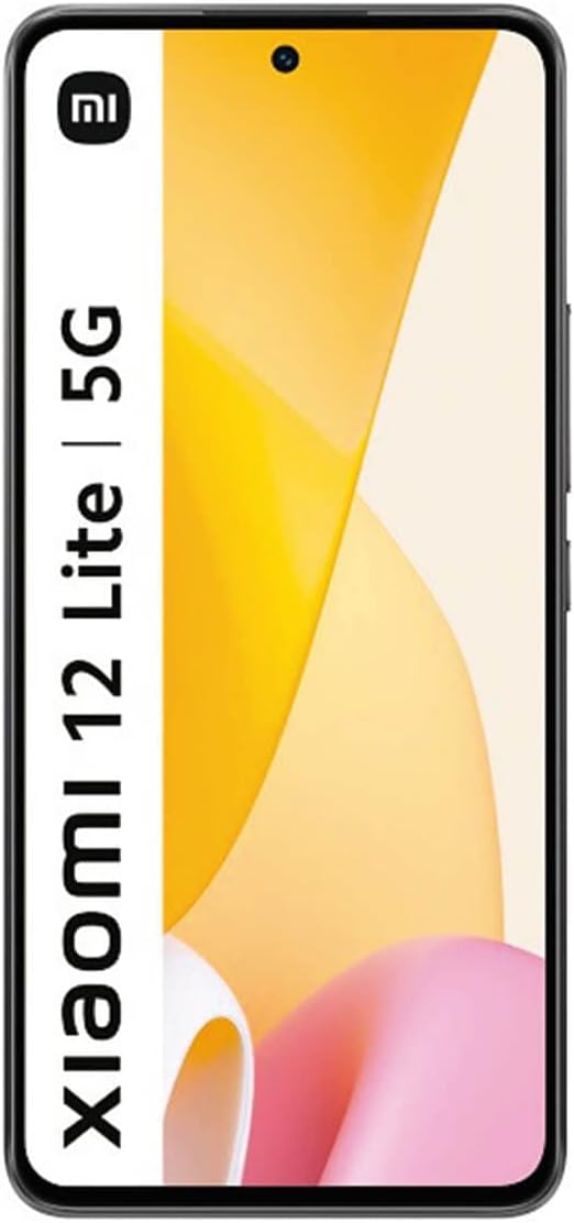 Xiaomi 12 Lite 16.6 cm (6.55) Dual SIM Android 12 5G USB Type-C 6 GB 128 GB 4300 mAh Black