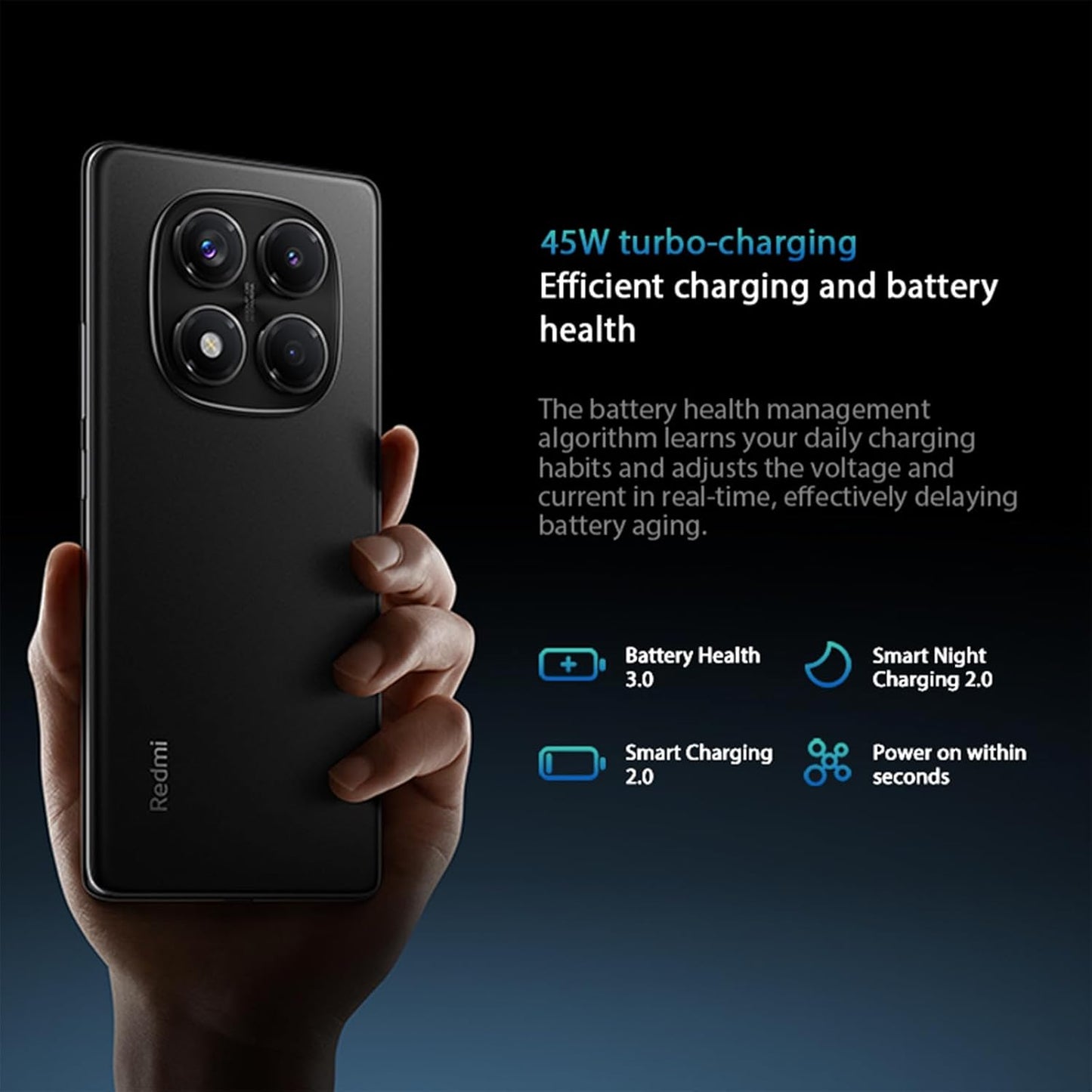 XIAOMI Redmi Note 14 Pro Smartphone de 8+256 GB, ecrã de 6,67" AMOLED FHD+ 120Hz, MediaTek Helio G100-Ultra, câmara de 200 MP, TurboCharge 45W, 5500 mAh, carregador não incluído Indo, roxo (Versão ES)