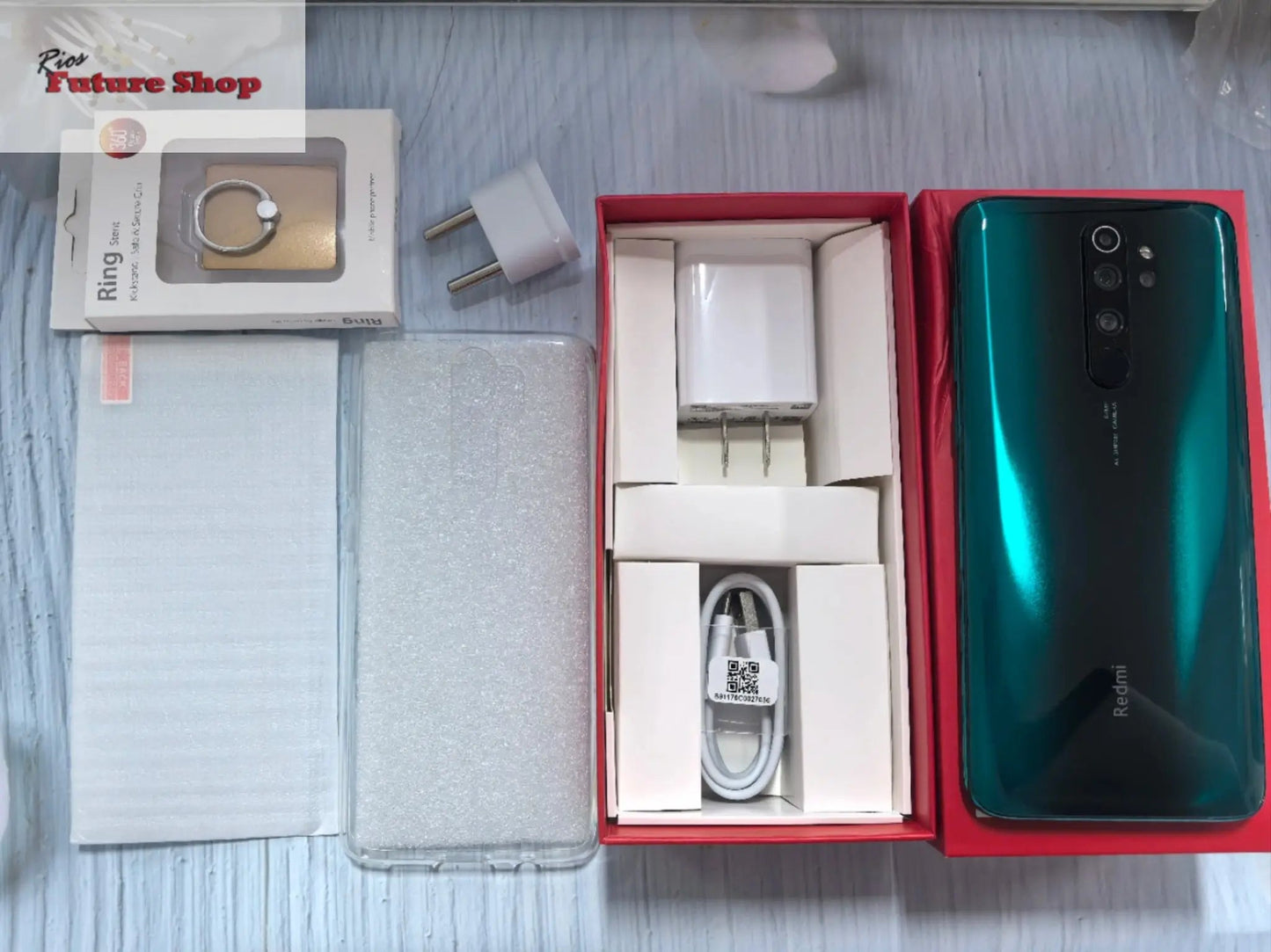 Xiaomi Redmi Note 8 Pro smartphone Global ROM Smartphone Helio G90T 4500mAh 64MP 6G+128G 8+128G used phone - Rios Future Shop