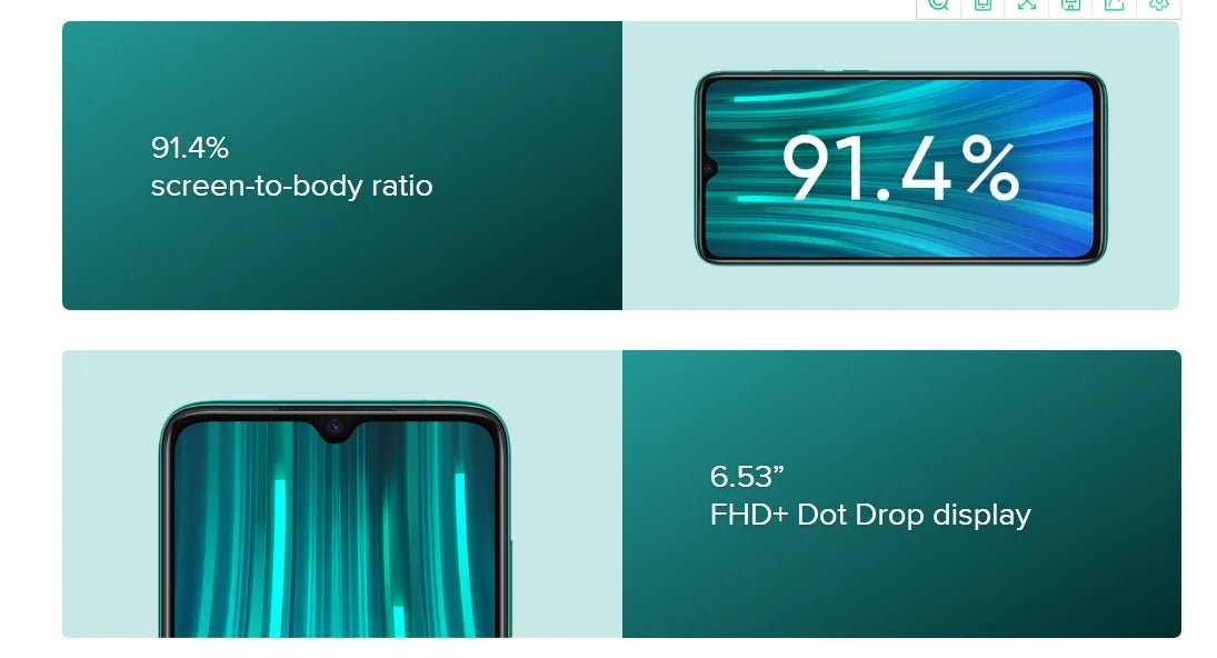 Xiaomi Redmi Note 8 Pro smartphone Global ROM Smartphone Helio G90T 4500mAh 64MP 6G+128G 8+128G used phone - Rios Future Shop
