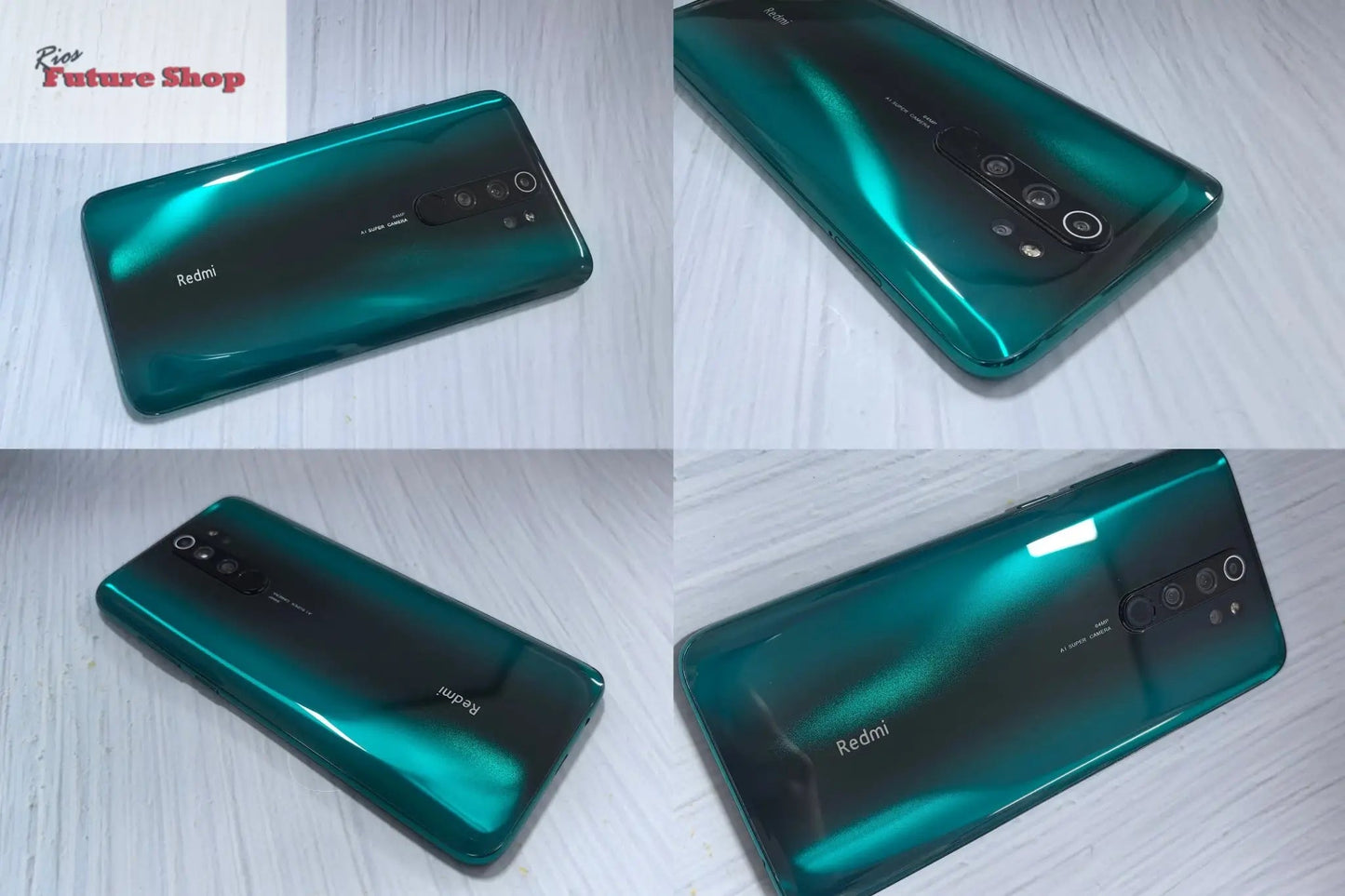 Xiaomi Redmi Note 8 Pro smartphone Global ROM Smartphone Helio G90T 4500mAh 64MP 6G+128G 8+128G used phone - Rios Future Shop