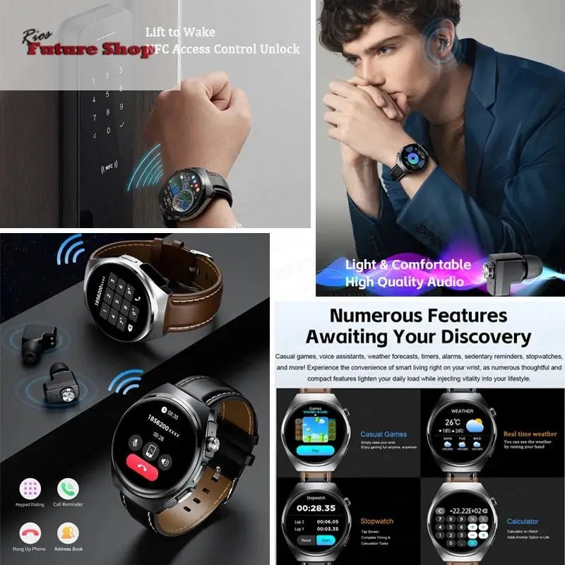 Xiaomi Smartwatch 2 in 1 With Earbuds - Rios Future Shop