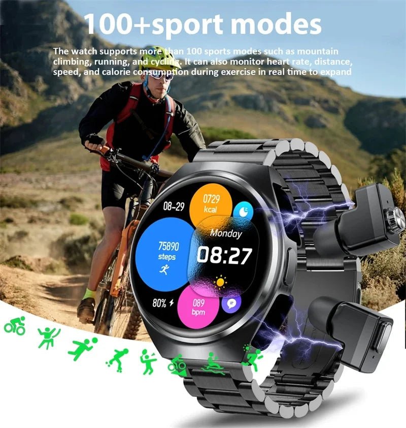 Xiaomi Smartwatch 2 in 1 With Earbuds AliDrop