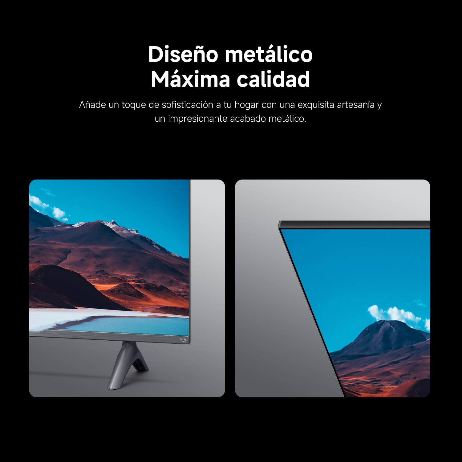 XIAOMI TV F 65, 65 Pulgadas (165 cm), 4K UHD, Smart TV, Fire TV, Control por Voz Alexa, HDR10, MEMC, Modo Game Boost 120Hz,2GB+32GB, Compatible con Apple AirPlay, 2025