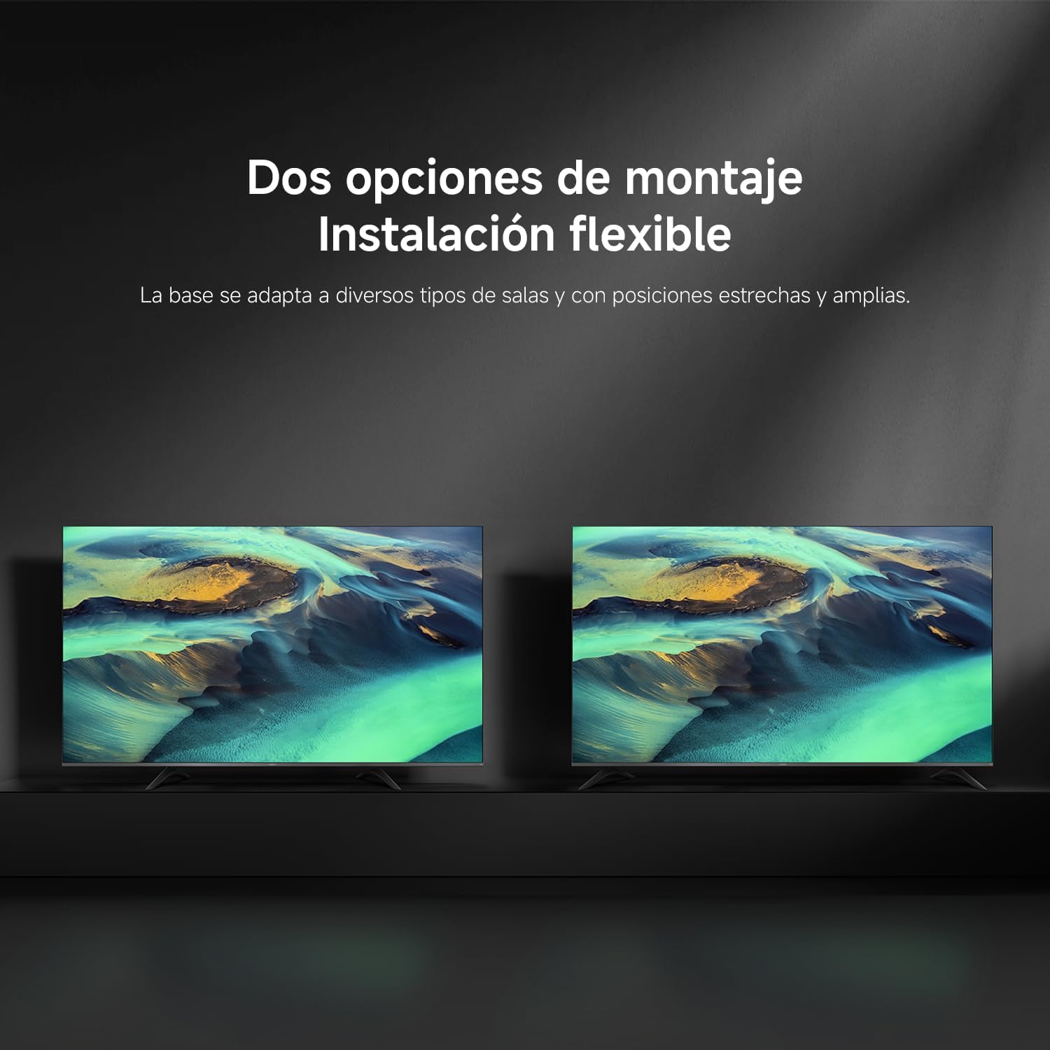 XIAOMI TV F Pro 75, 75 Pulgadas (190 cm), 4K UHD QLED, Smart TV, Fire TV, Control por Voz Alexa, HDR10+, Modo Game Boost 120Hz, MEMC, 2GB+32GB, Compatible con Apple AirPlay, 2025