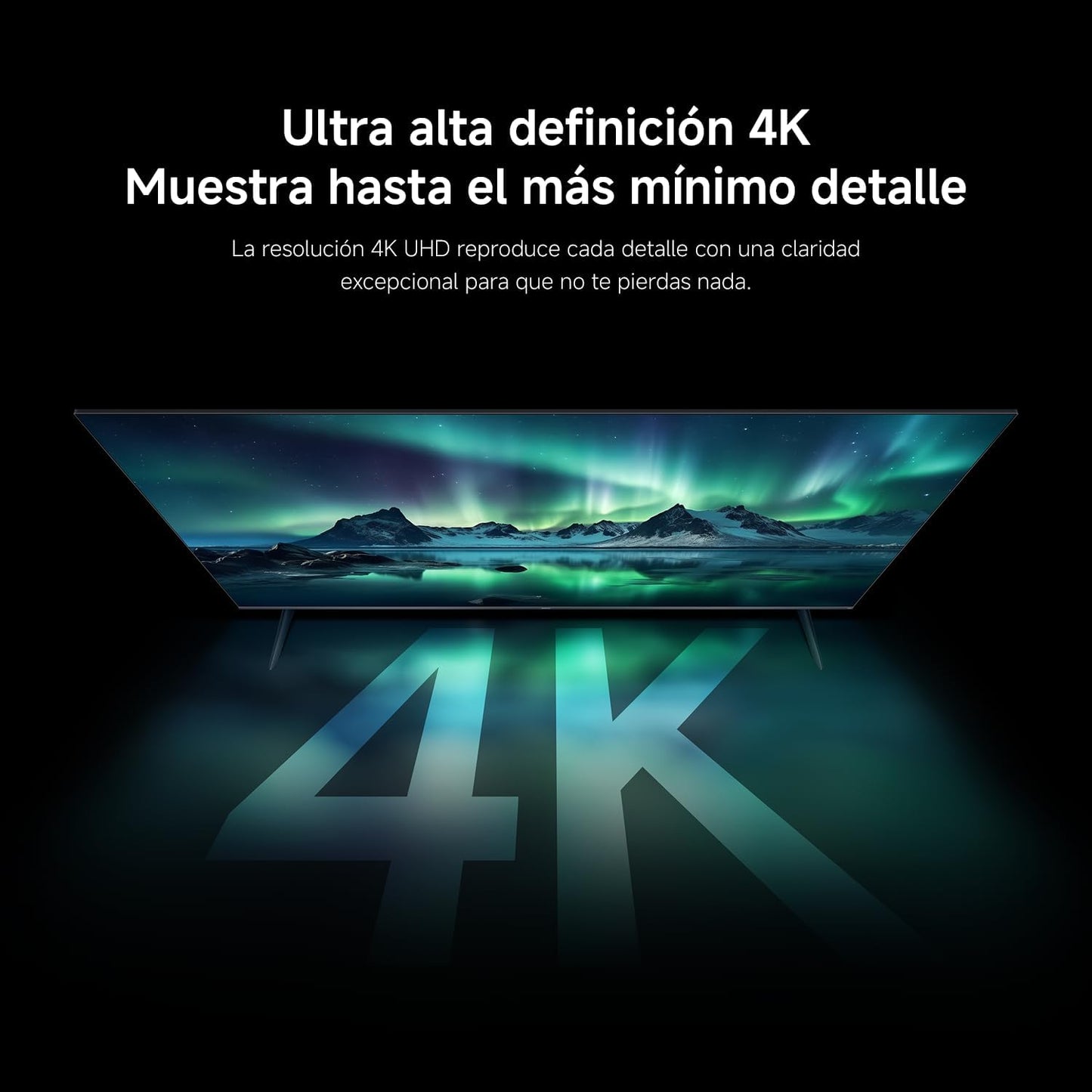 XIAOMI TV F Pro 75, 75 Pulgadas (190 cm), 4K UHD QLED, Smart TV, Fire TV, Control por Voz Alexa, HDR10+, Modo Game Boost 120Hz, MEMC, 2GB+32GB, Compatible con Apple AirPlay, 2025