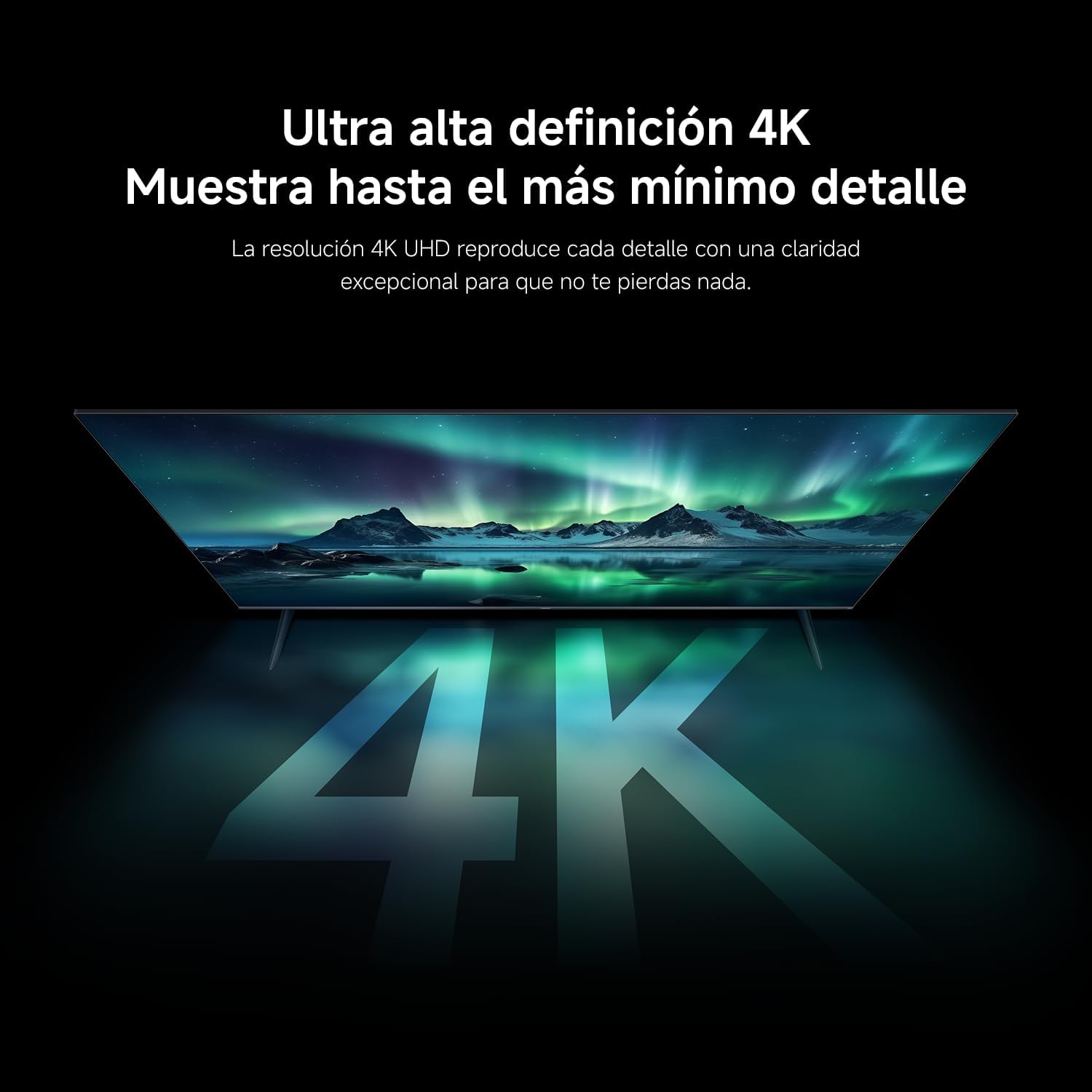 XIAOMI TV F Pro 75, 75 Pulgadas (190 cm), 4K UHD QLED, Smart TV, Fire TV, Control por Voz Alexa, HDR10+, Modo Game Boost 120Hz, MEMC, 2GB+32GB, Compatible con Apple AirPlay, 2025