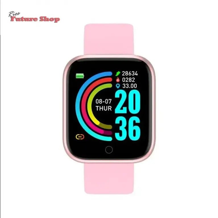 Y68 Smartwatch - Compact Design, Lightweight Construction, With Strapless Strap, Perfect For Everyday Wear - Rios Future Shop